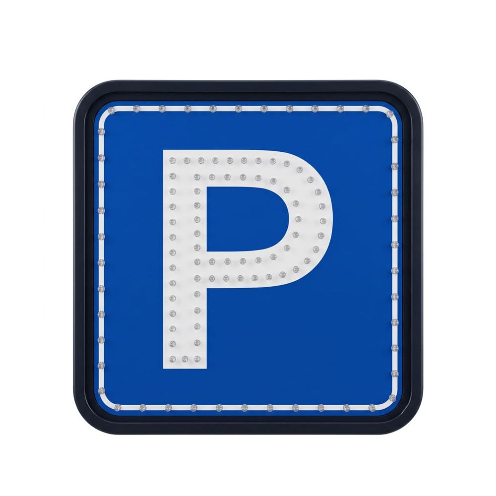 AC LED'li Park Yeri Levhası 60 x 60 cmAC Powered LED Signboards