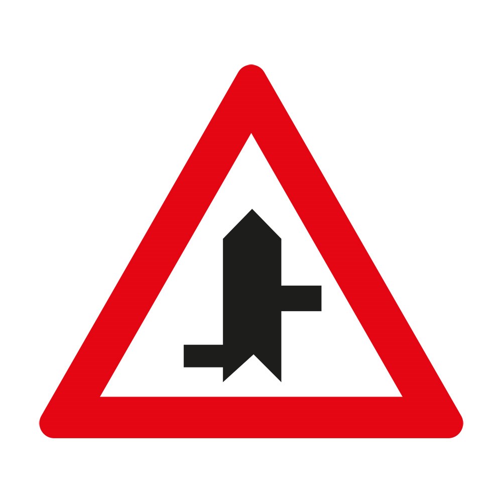 Staggered Side Road Junction (Left- Right) T-22d