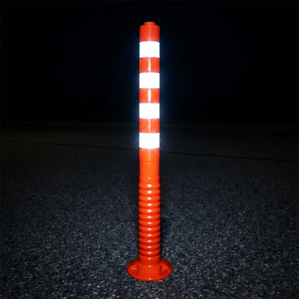 Delinatör 100 x 8 cm (TPU) 10 Adet, Esnek Trafik BariyeriDelineator Set Campaigns