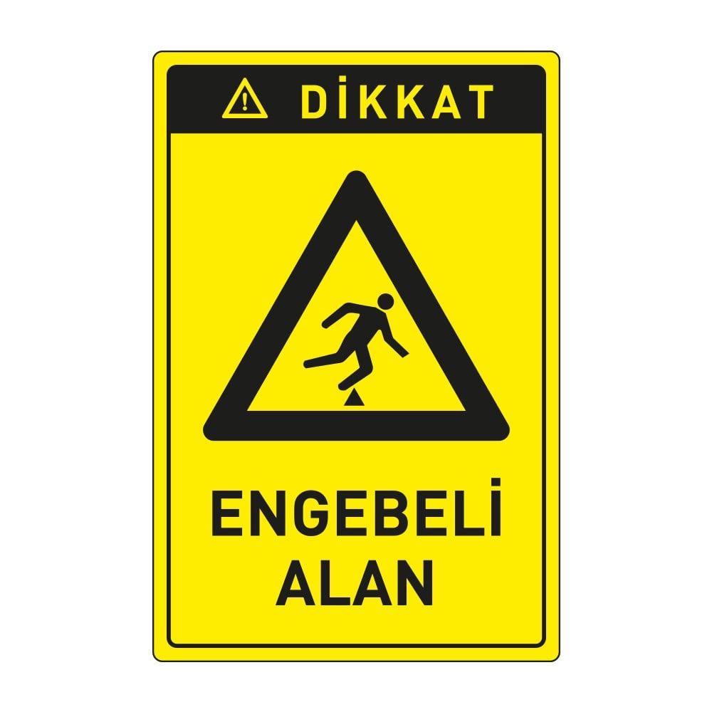 Dikkat Engebeli Arazi LevhasıDikkat ve Tehlike Levhaları