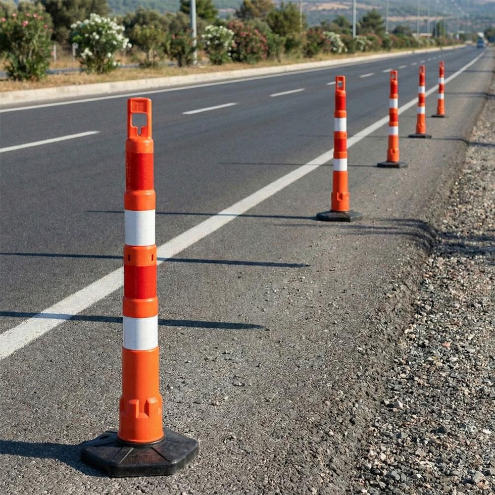 Looper Cone with Reflective Collar 120 x 14 cmWarning Posts