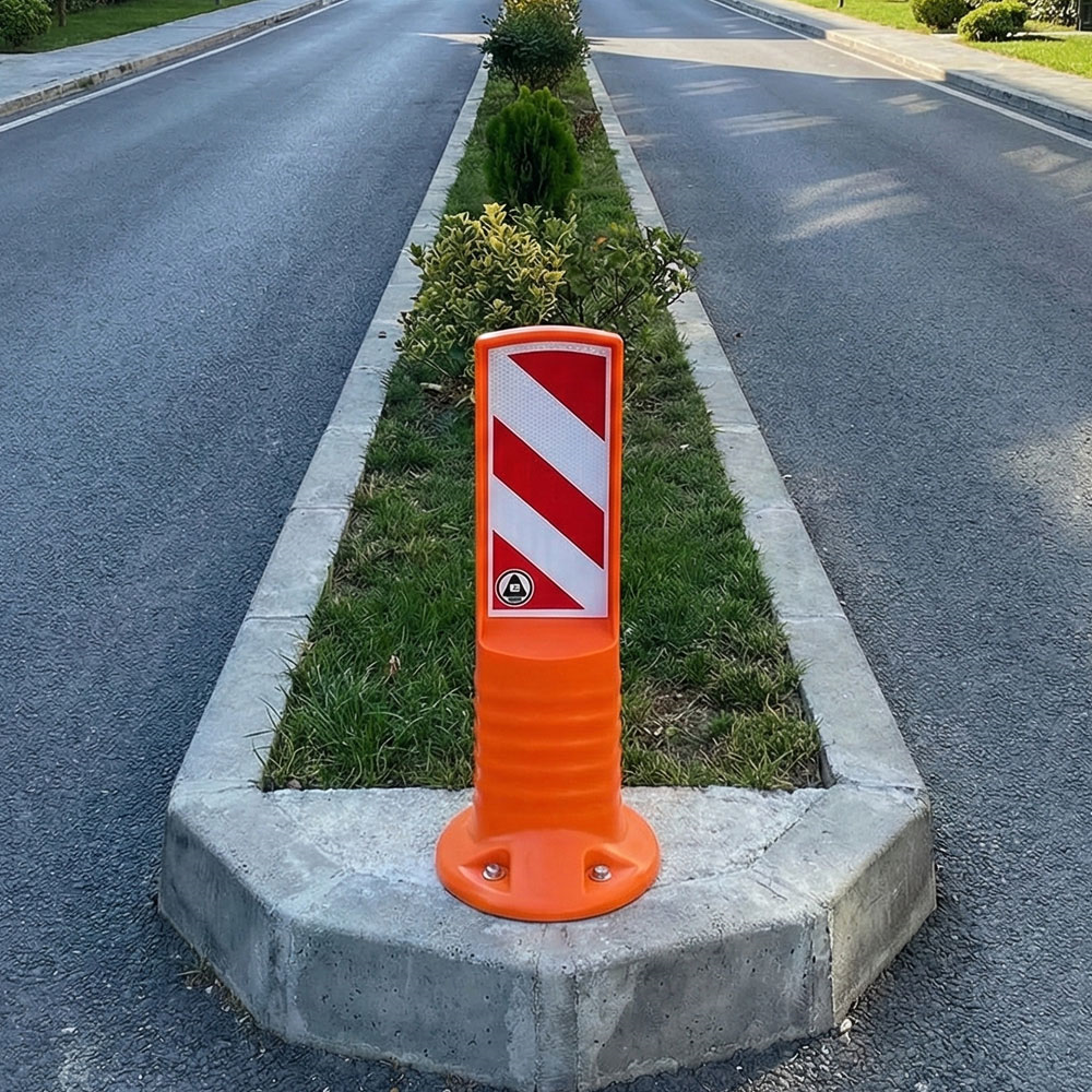 Flexible Traffic Island Bollard- 50 cmIsland Bollards