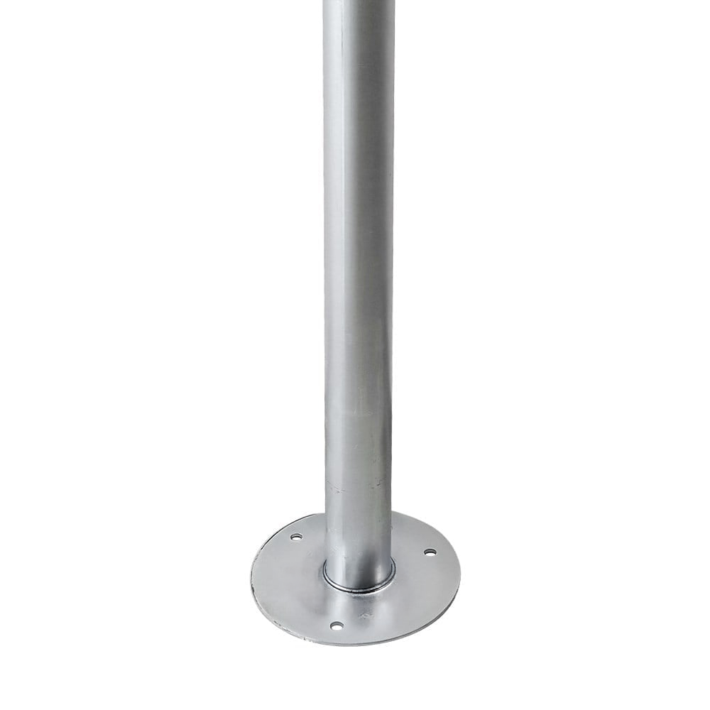 Galvanized Signboard Pole 2,5 m with FlangeGalvanised Signboard Poles