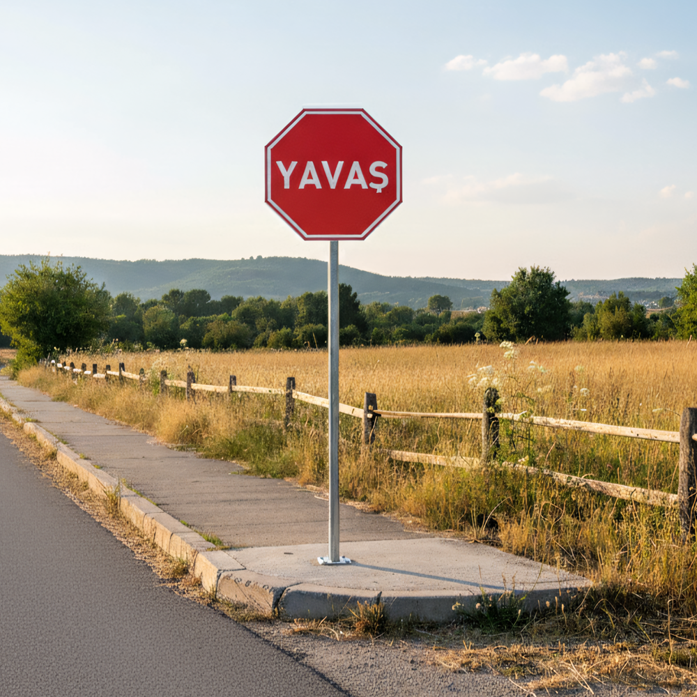 Galvanized Signboard Pole 2,5 m with FlangeGalvanised Signboard Poles
