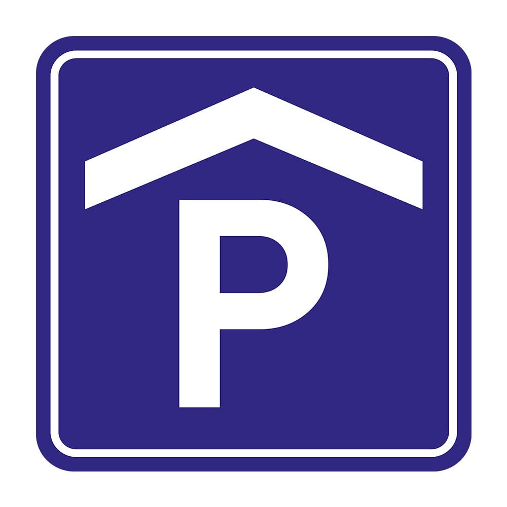 ''Covered Parking'' Sign P-3f