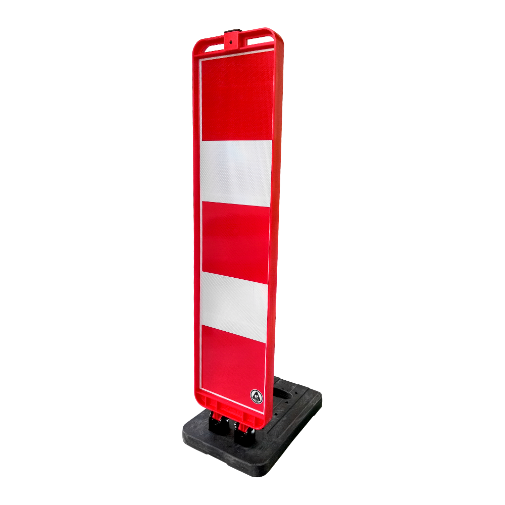 Foldable Warning Sign 25 x 100 cm