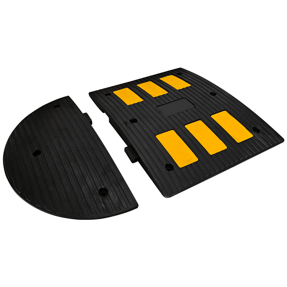 Kauçuk 6 Bantlı Hız Kesici Kapağı, Yol Kasisi 60 x 30 x 4,5 cmKauçuk Yol Kasisi