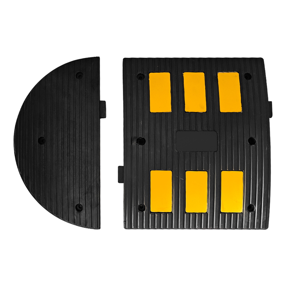 Kauçuk 6 Bantlı Hız Kesici Kapağı, Yol Kasisi 60 x 30 x 4,5 cmKauçuk Yol Kasisi