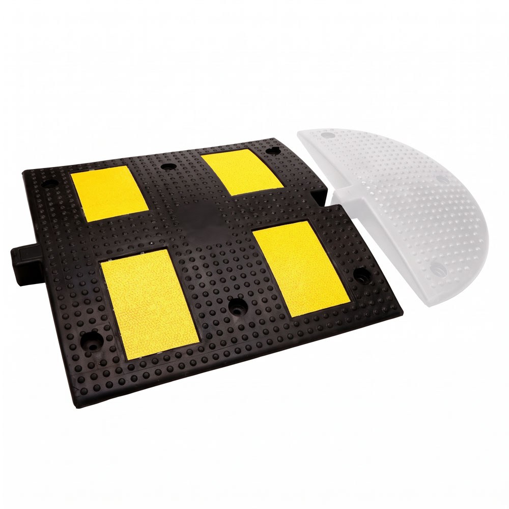 Kauçuk Hız Kesici Kasis Gövdesi 50 x 50 x 4.5 cmRubber Speed Bumps