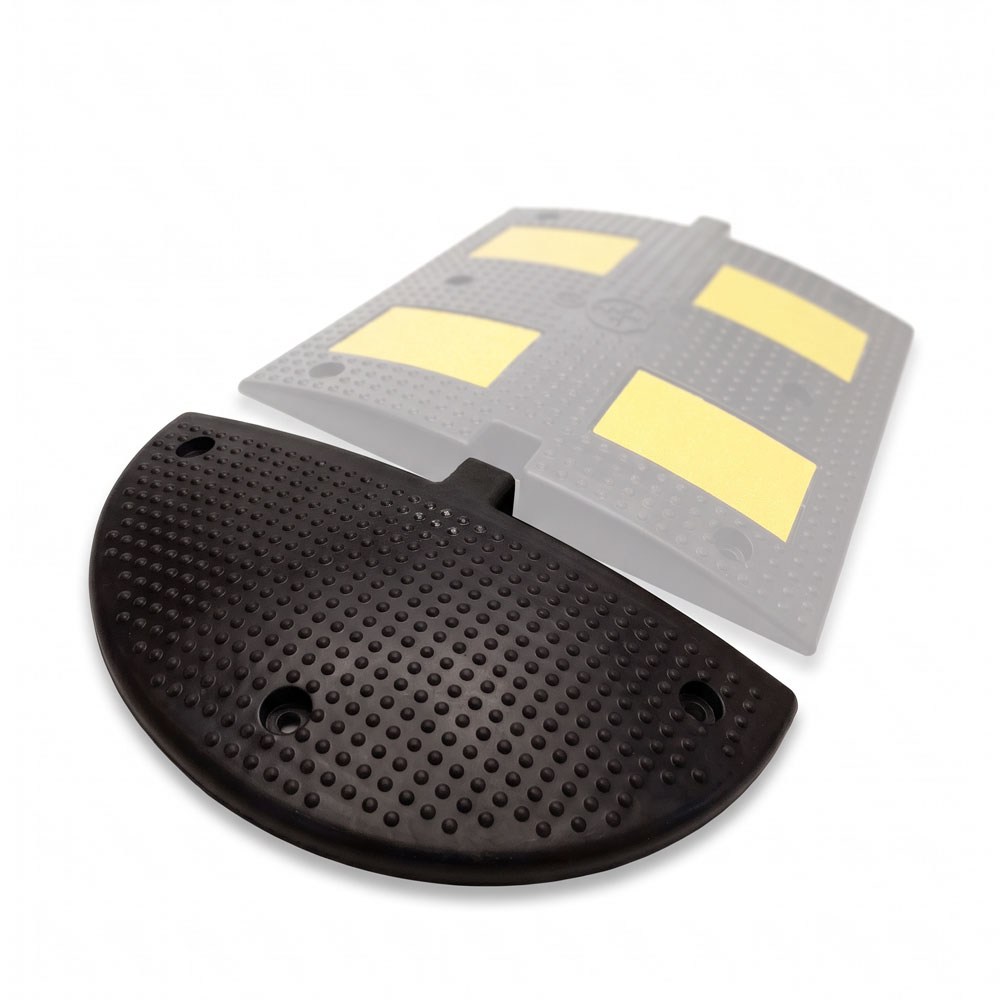 Kauçuk Hız Kesici Kasis Yan Kapağı 25 x 50 x 4.5 cmRubber Speed Bumps