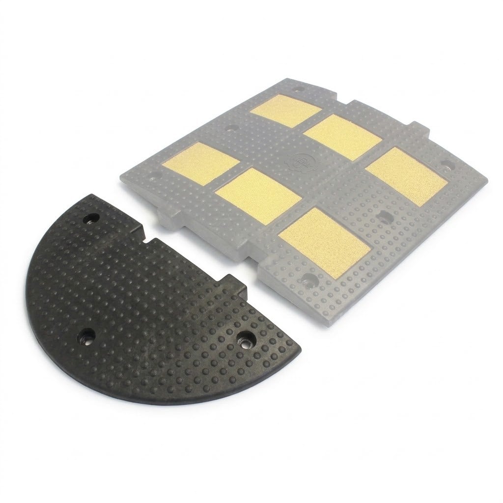 Kauçuk Hız Kesici Kasis Yan Kapağı 54 x 25 x 4 cmRubber Speed Bumps