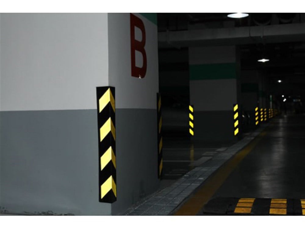 Kauçuk Otopark Köşe Kolon Koruyucu (Eko-Köşeli)