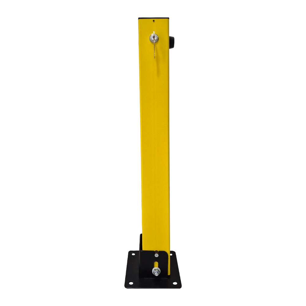 Kilitli Otopark Direği 75 cm, Yatar Tip Park Bariyeri 3 AdetLocking Parking Posts