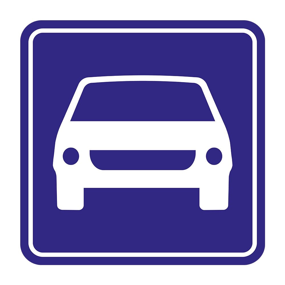 Motorlu Taşıt Yolu Başlangıcı LevhasıBilgi İşaretleri