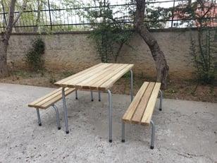 Piknik Masası 145 cm, Bağımsız Oturma BanklarıUrban Furniture