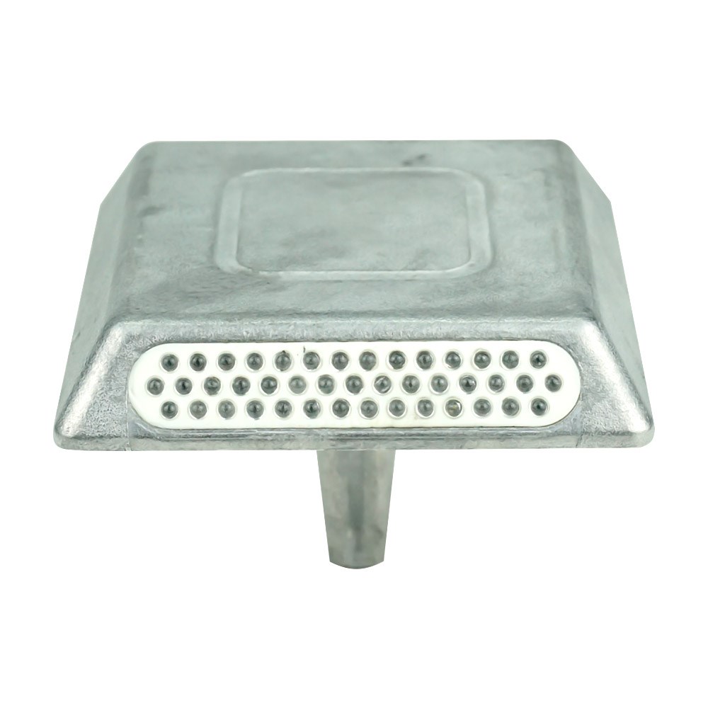 Rotlu Alüminyum Yol Butonu 10x10x2 cmYol Butonu Metal