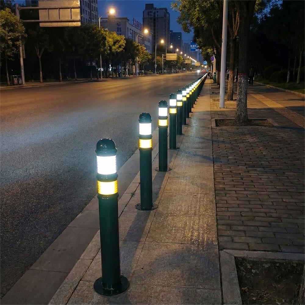 Sabit Metal Direk, Metal Duba Yeşil 75 x 10 cmMetal Delinatör