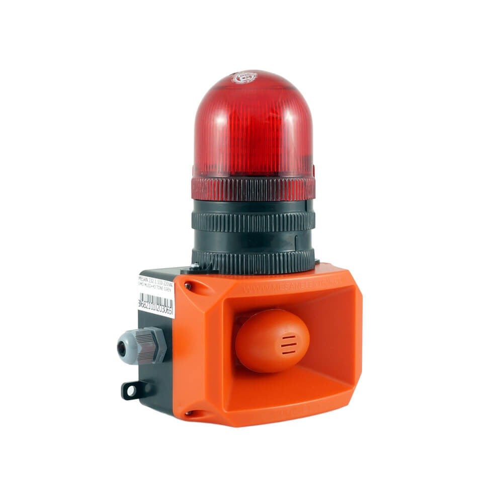 43-Tone Electronic Siren with SMD Multi LED