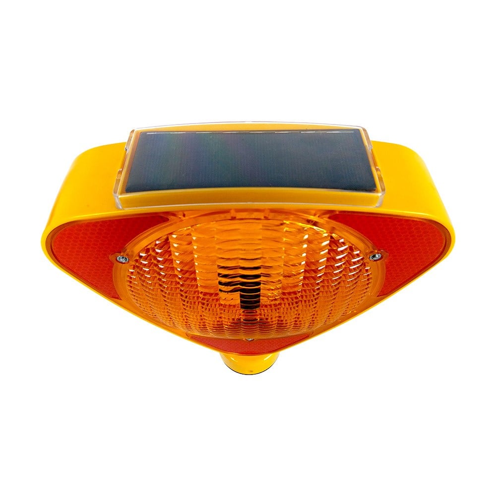 Solar Sarı Üçgen Flaşörlü Sarı Delinatör SetiDelinatör Seti