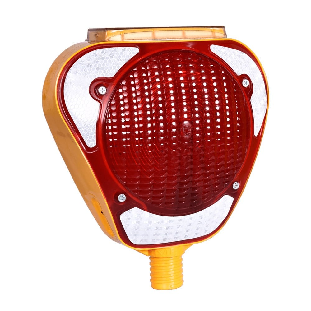 Solar Üçgen Flaşör 3`lü Set (Kırmızı)Solar Flaşörler
