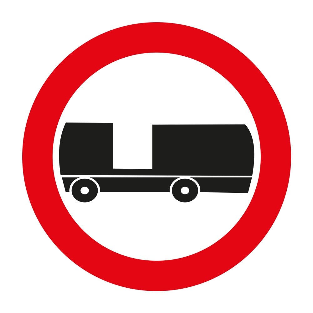 ''No Trailers''  Sign TT-11