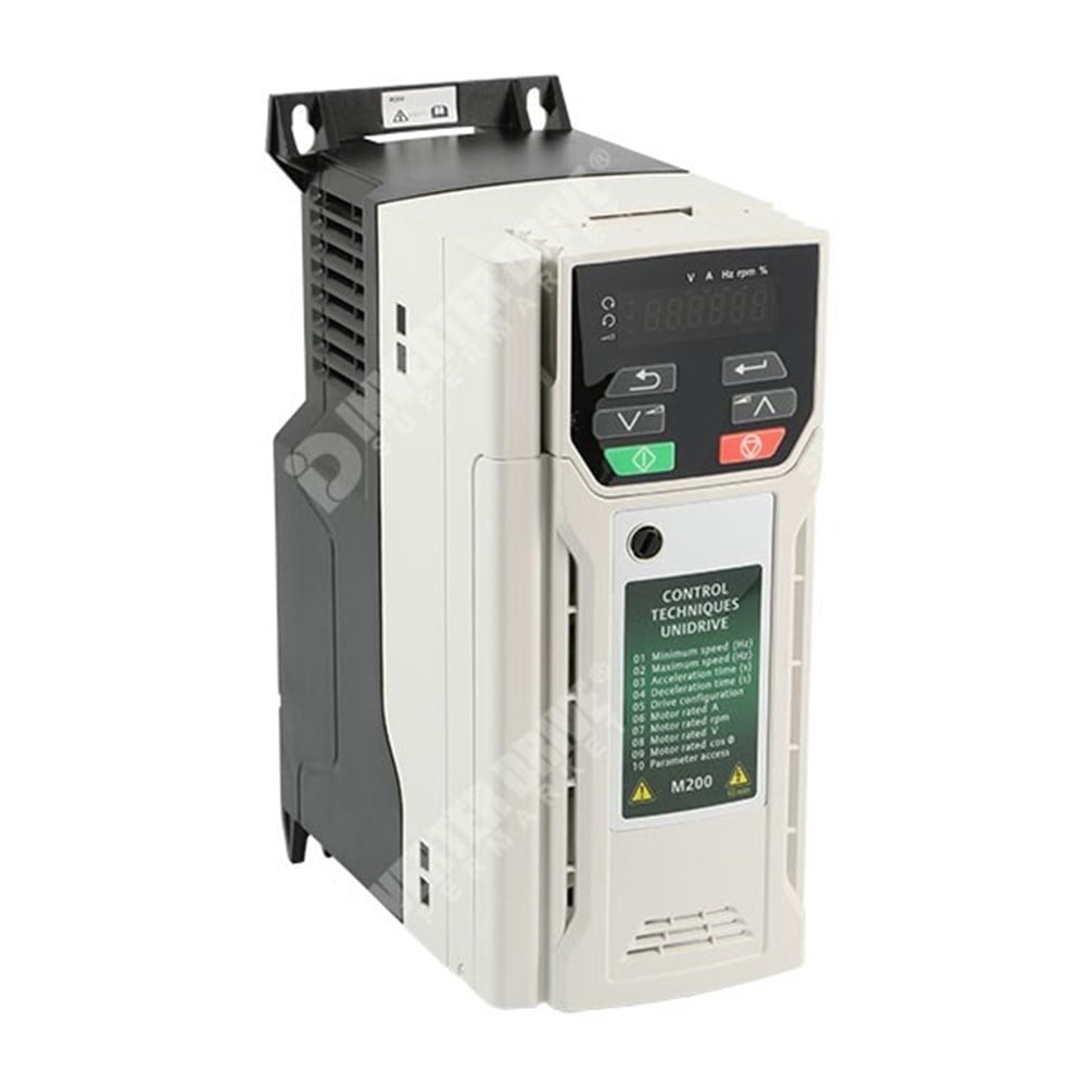 Control Techniques AC Motor Sürücü, 2,20 Kw, 10A@220V 1 faz