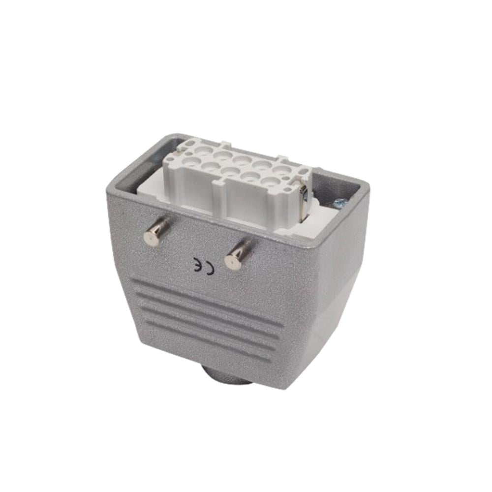 Emas EBM10PU30 Metal 10 Kontak Uzatma Tipi Priz 16A Üstten Girişli