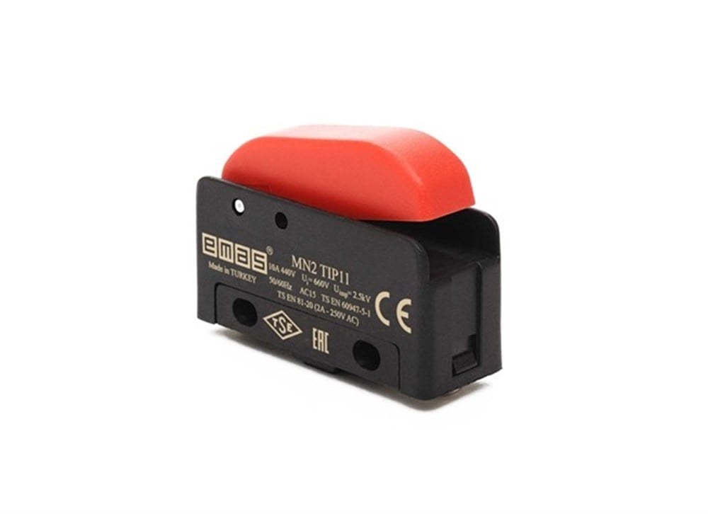 Emas MN2TIP11 Plastik Tetikli 1NO MN2 Serisi Plastik Mini Switch
