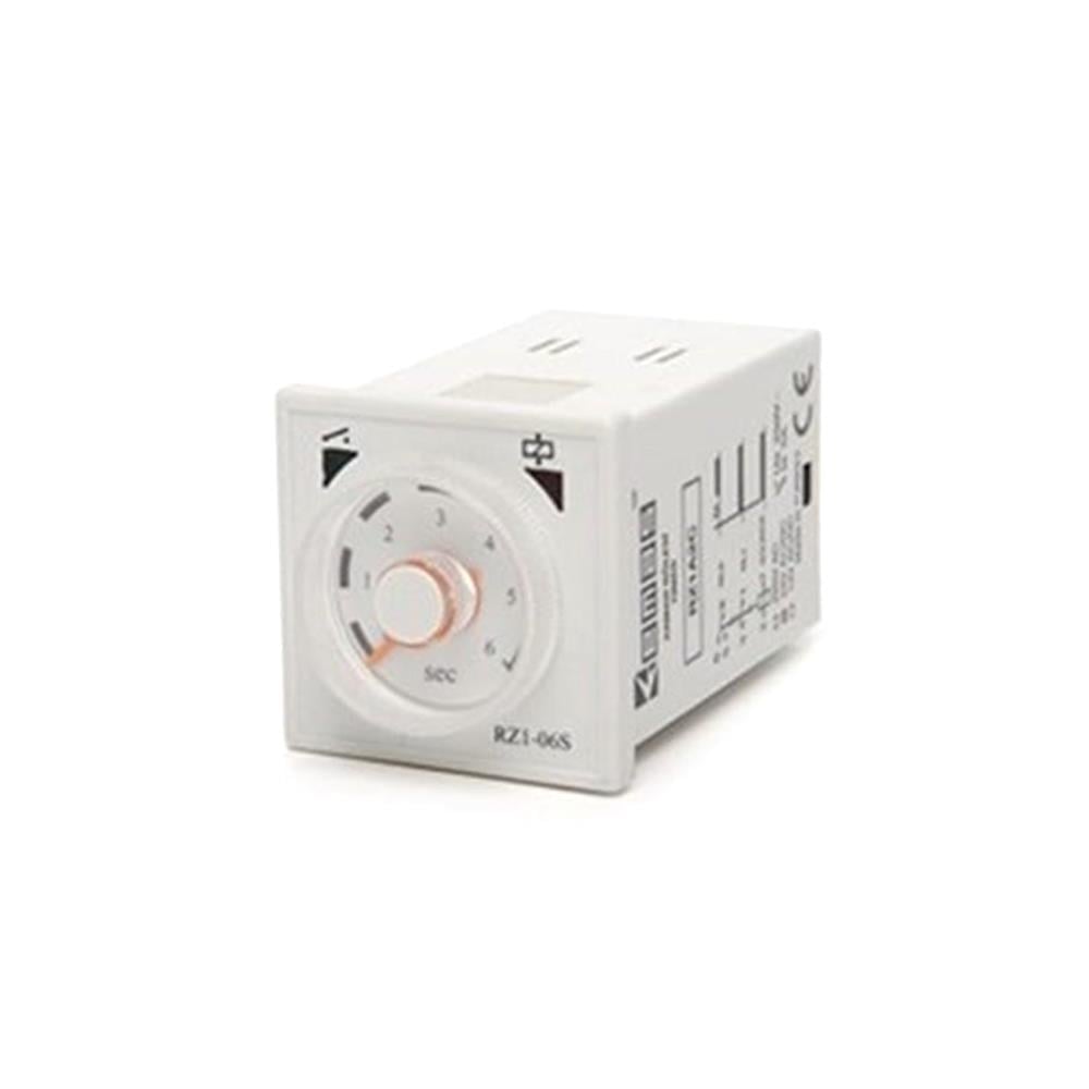 Emas RZ1A2C06S-2 RZ1 Serisi 24VAC/DC 1CO+1NO5A (rezistif) 0,1sn- 6sn Analog Zaman Elektronik Röle