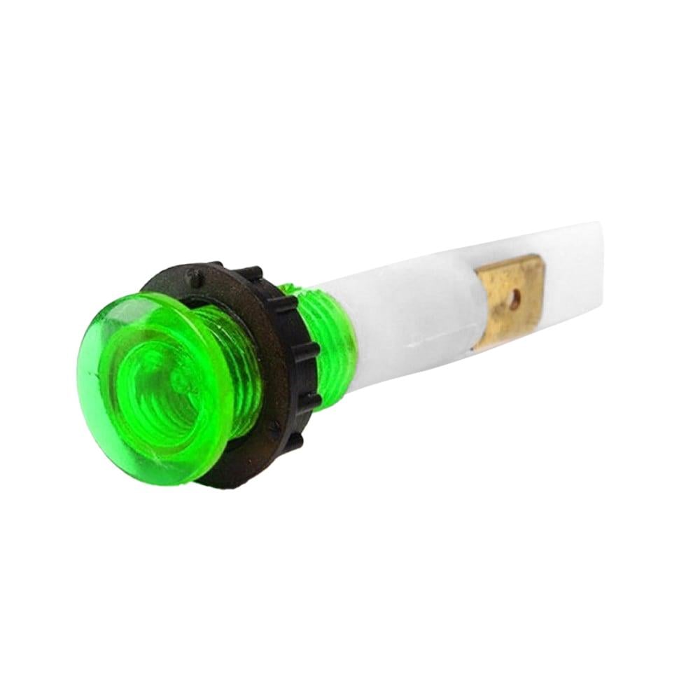 Emas S102NY S Serisi Plastik 230V AC Yeşil 10 mm Sinyal