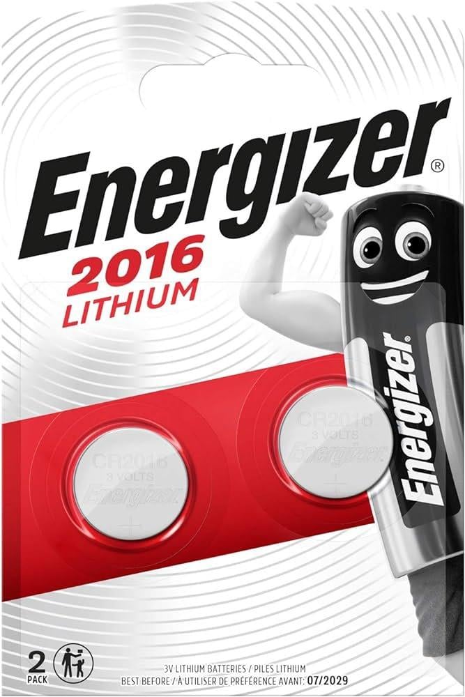 ENERGİZER 2016 Lithium CR2016 PİL 2'li