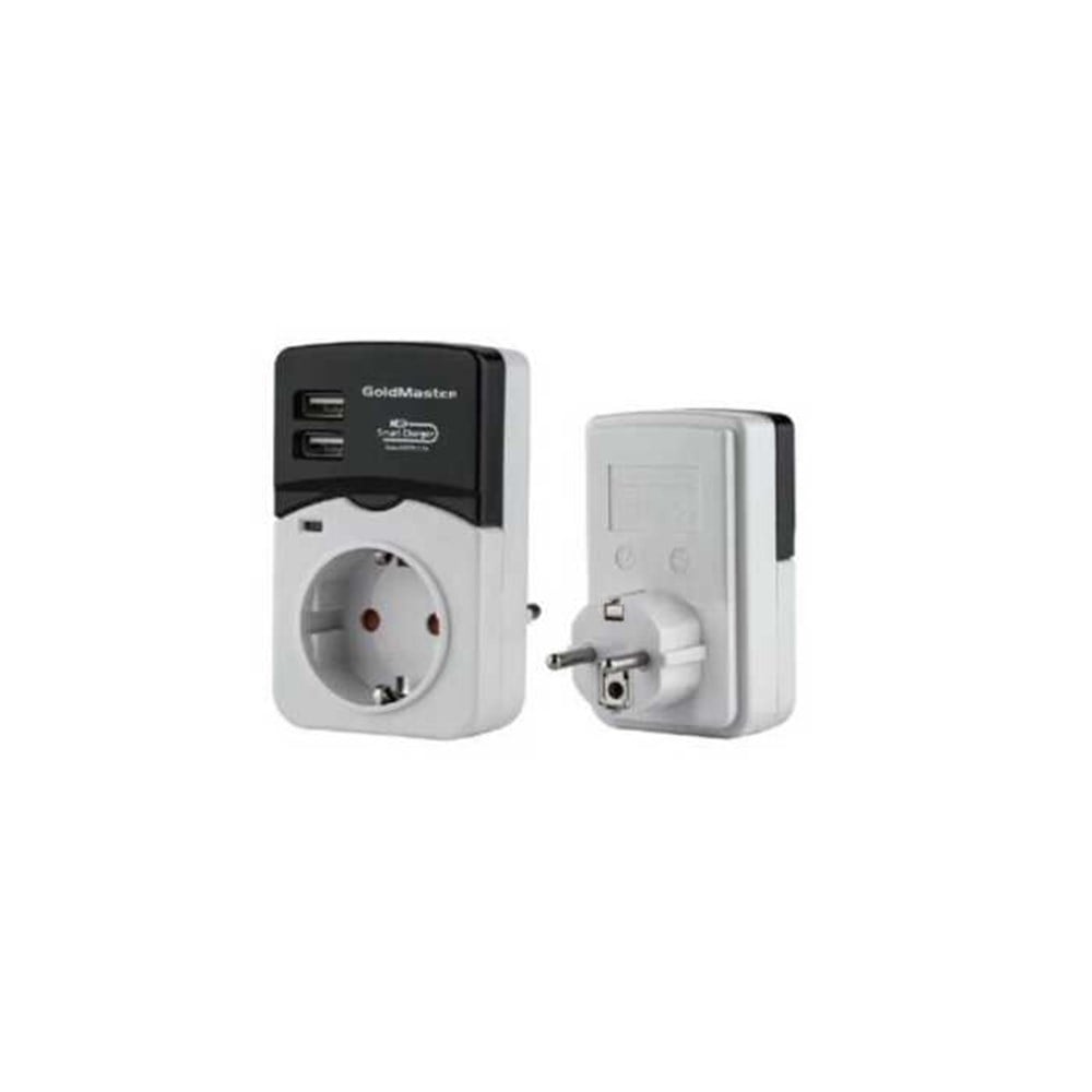 Goldmaster SP-02 USB Tekli Priz