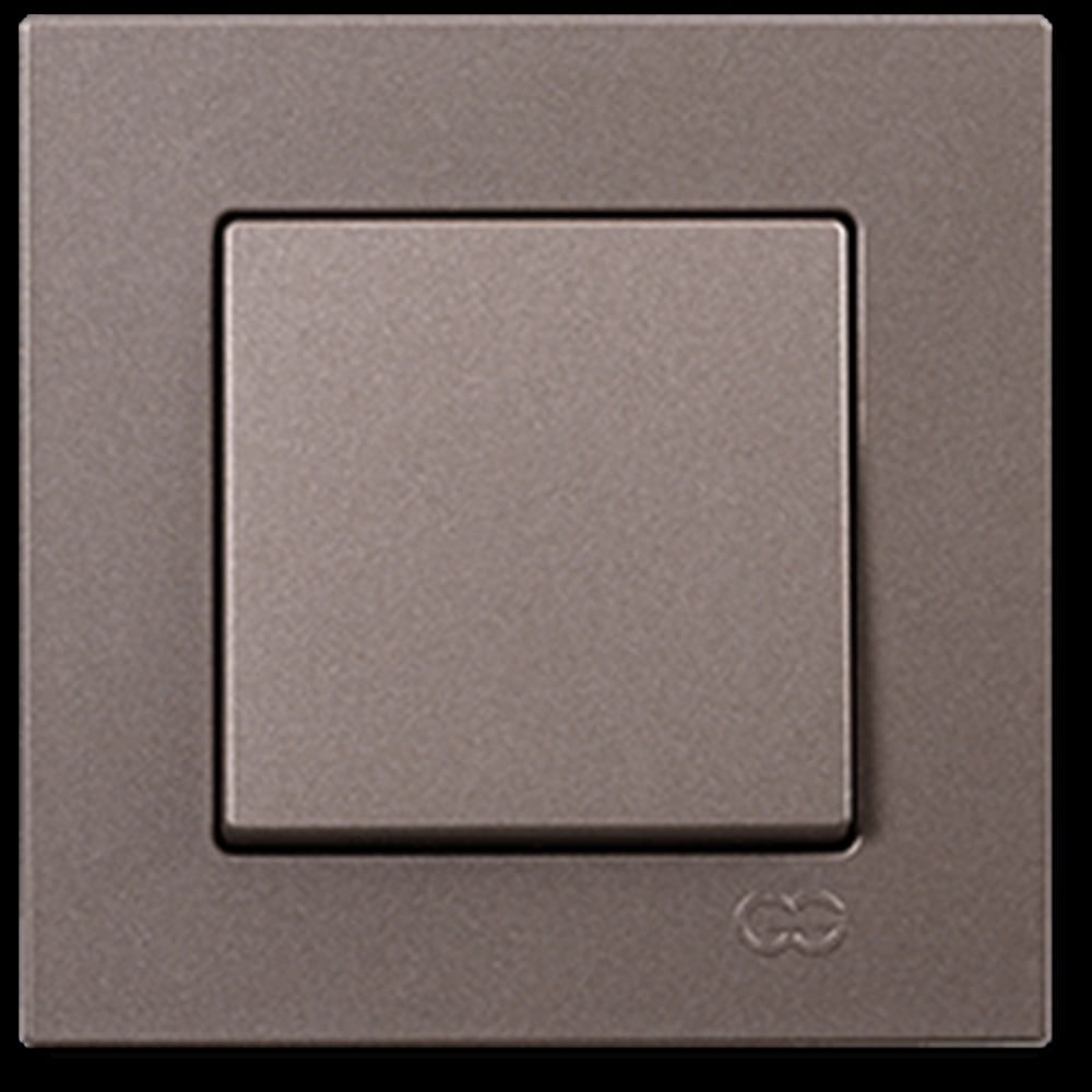 Günsan Eqona Metallic Antrasit Anahtar (Çerçeve Hariç)