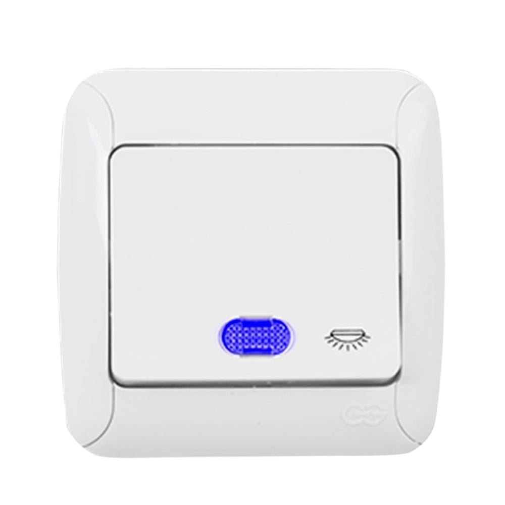 Günsan Fantasy Beyaz Işıklı Light Anahtarı (Kordon Hariç)