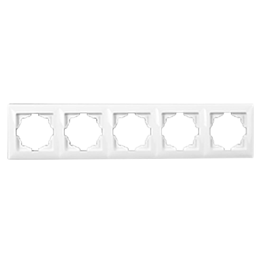 Günsan Visage Simple Beyaz Beşli Çerçeve