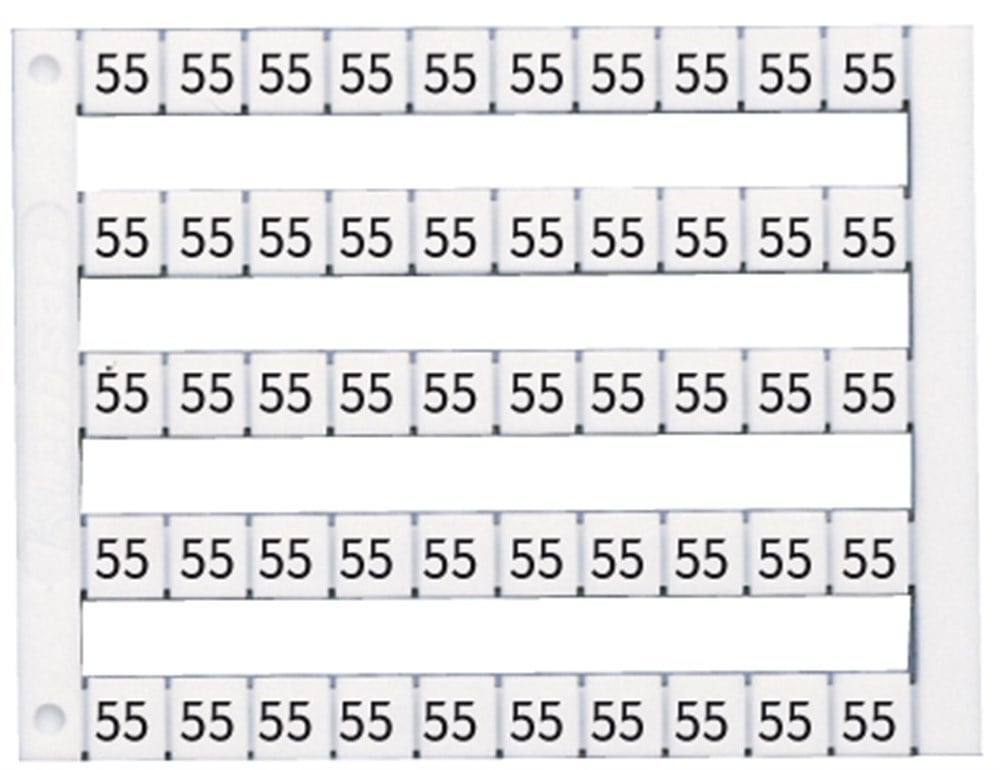 Klemsan 505095 DY 5 (+) 5x5 Klemens Etiketleme 500 Adet