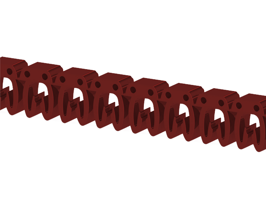 Klemsan 517002 KE 1 (2) Rakam Kablo etiketi 0,5-1,5 mm² Kablolar için