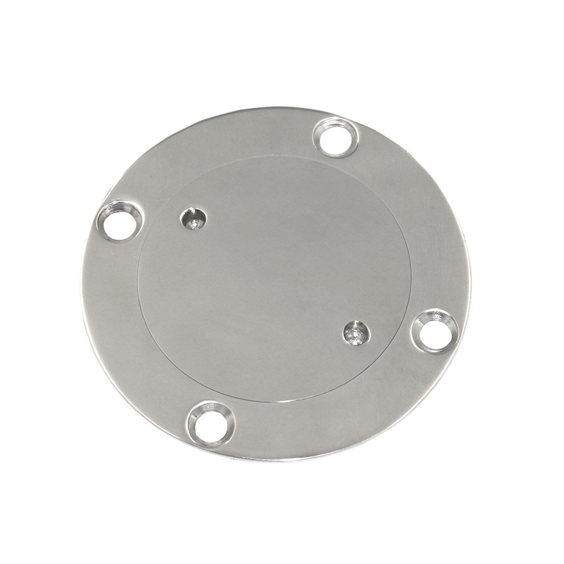 Krom Düz Kontrol Kapağı