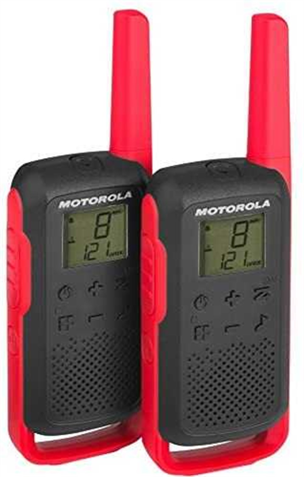 Motorola TLKR-T62 Kırmızı El Telsizi Pmr İkili Set