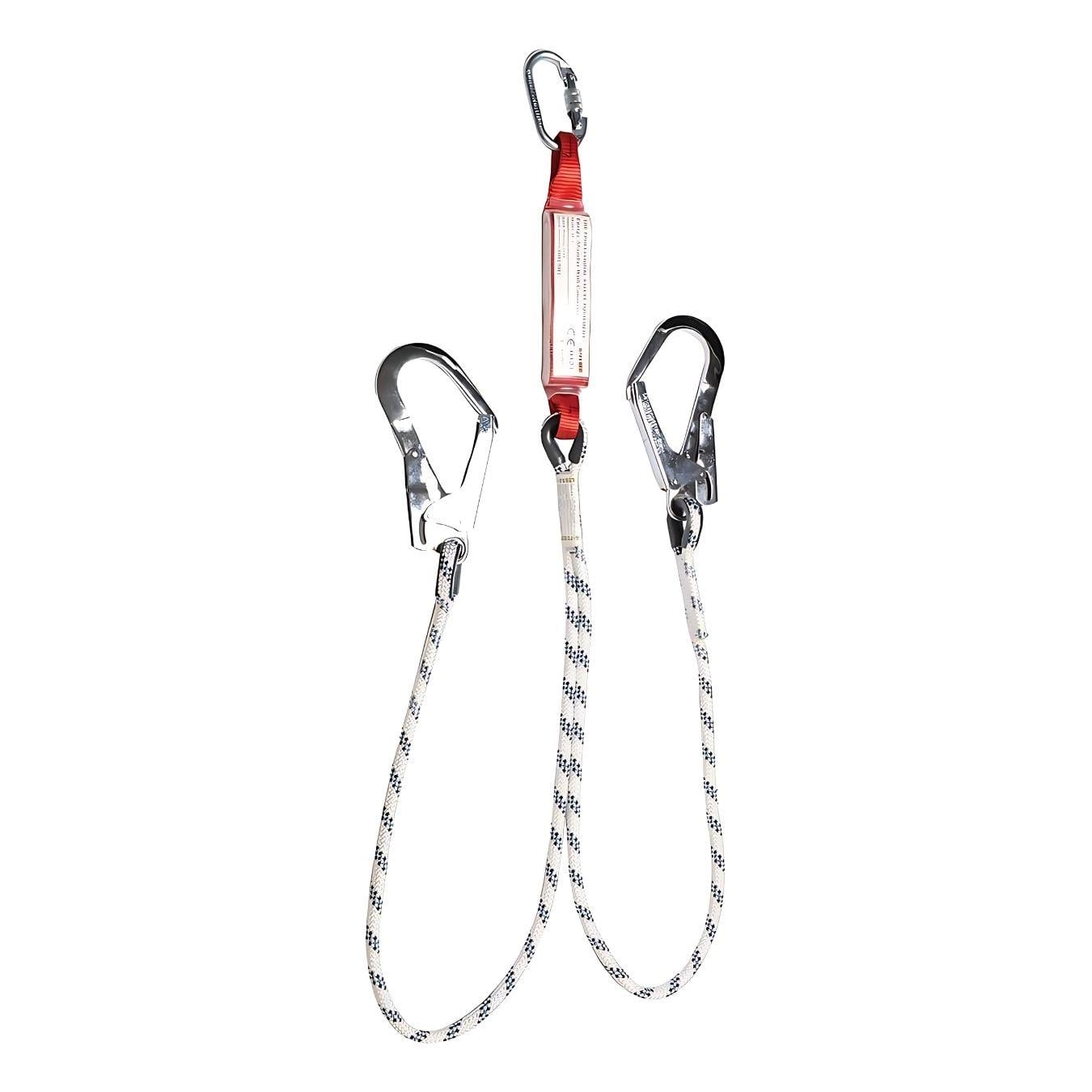 SAFE SET ÇIFT KOLLU LANYARD STATIK K-4 KANCALI SF-104