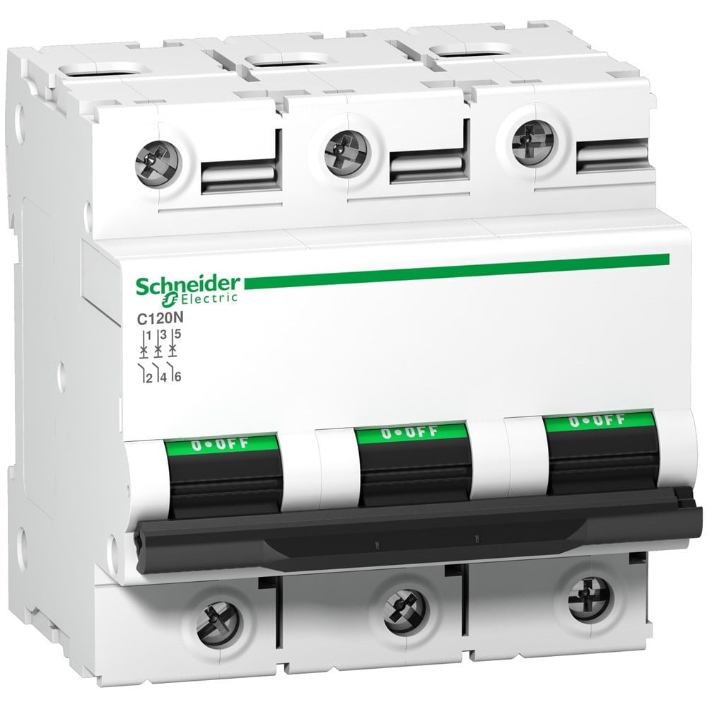 Schneider A9N18365 C120N - Otomatik Sigorta - 3P - 80A - C Eğrisi