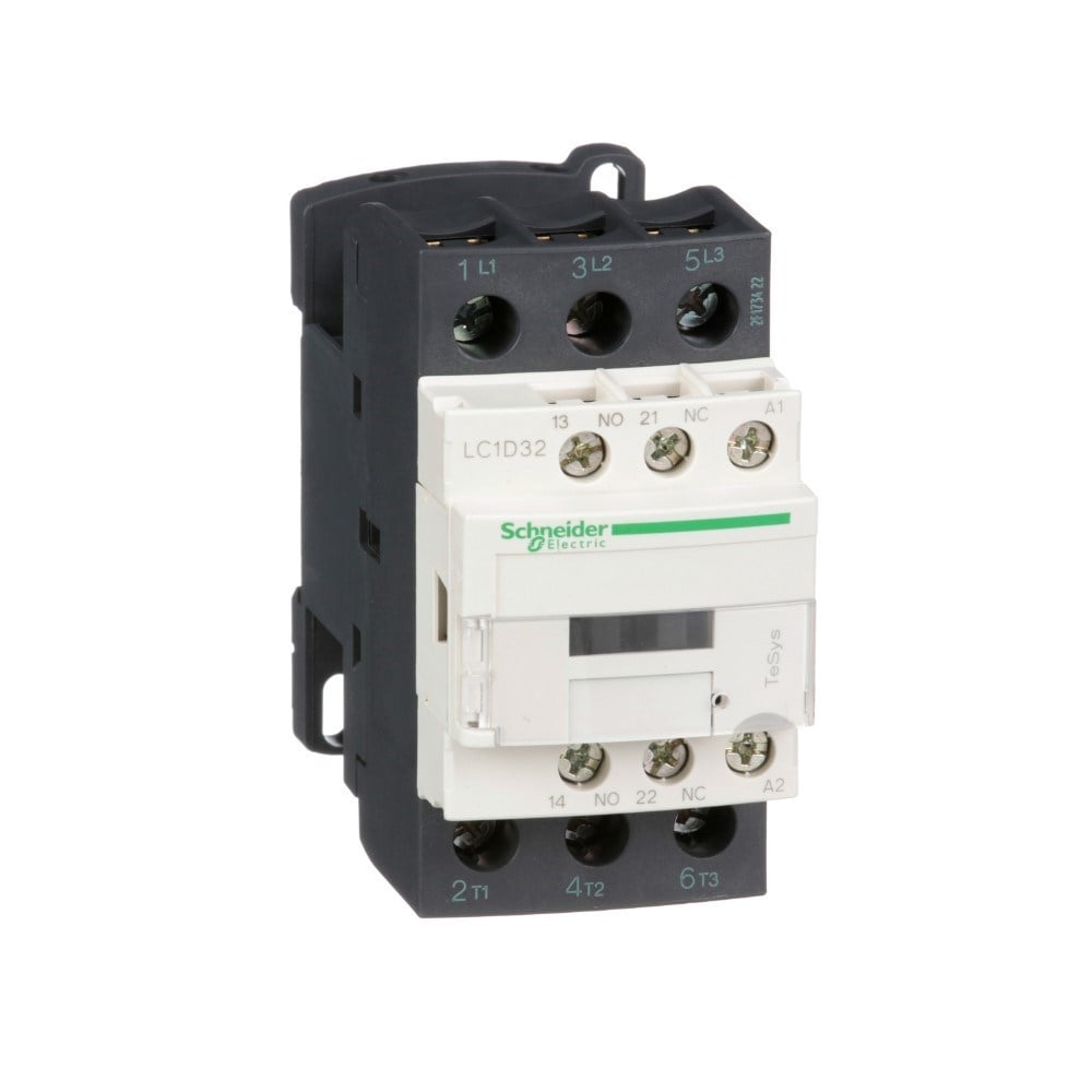 Schneider LC1D32B7 Tesys D Kontaktör - 3P(3 Na) - Ac-3 - <= 440 V 32 A - 24 V Ac Bobin