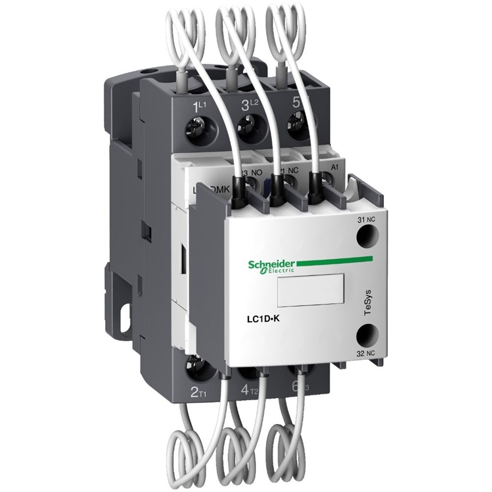 Schneider LC1DMKM7 Kontaktör Tesys Lc1-Dm - 3 Kutup - 400...440V 25 Kvar - Bobin 220 V Ac