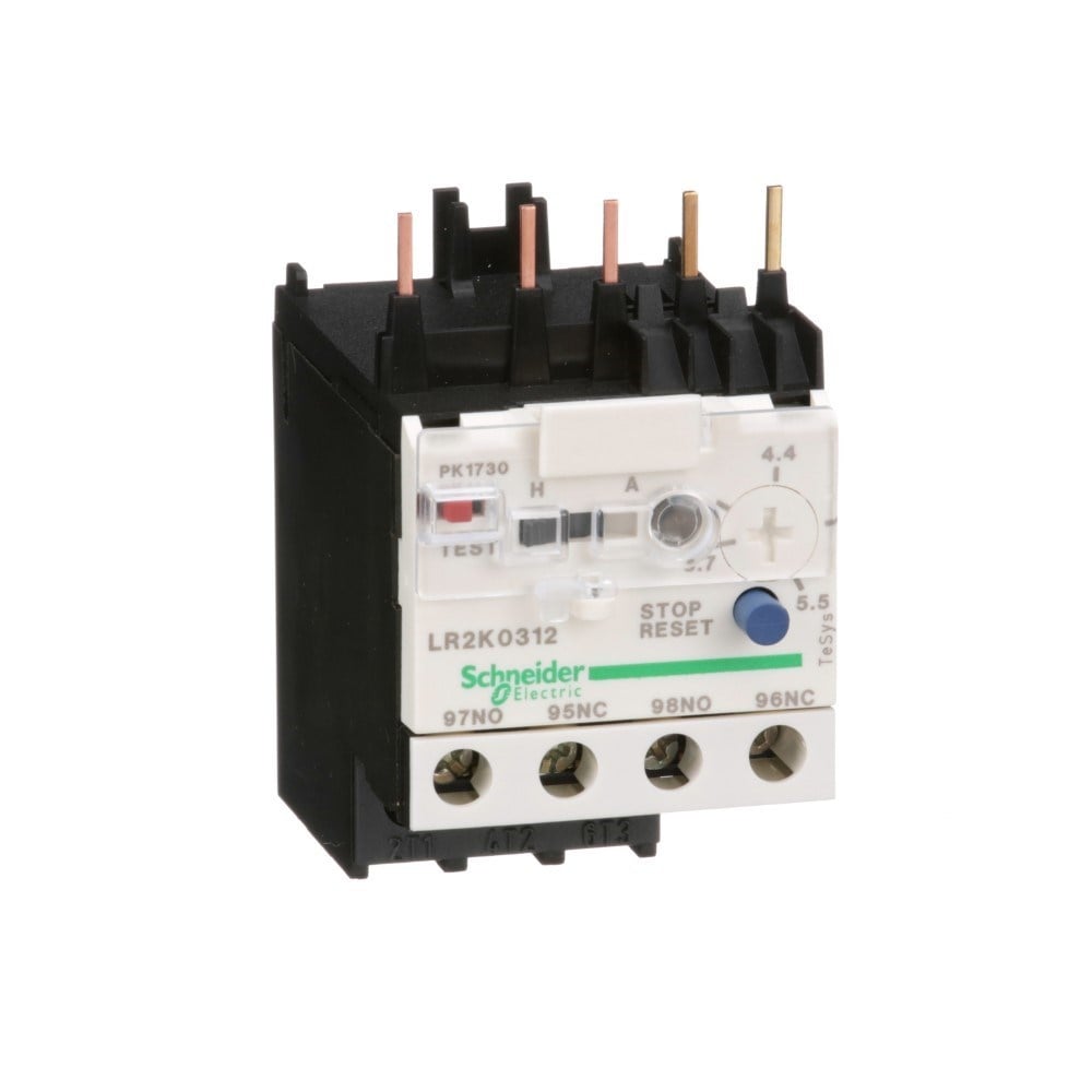 Schneider LR2K0312 Tesys K - Diferansiyel Termal Aşırı Yük Röleleri - 3,7...5,5 A - Sınıf 10A