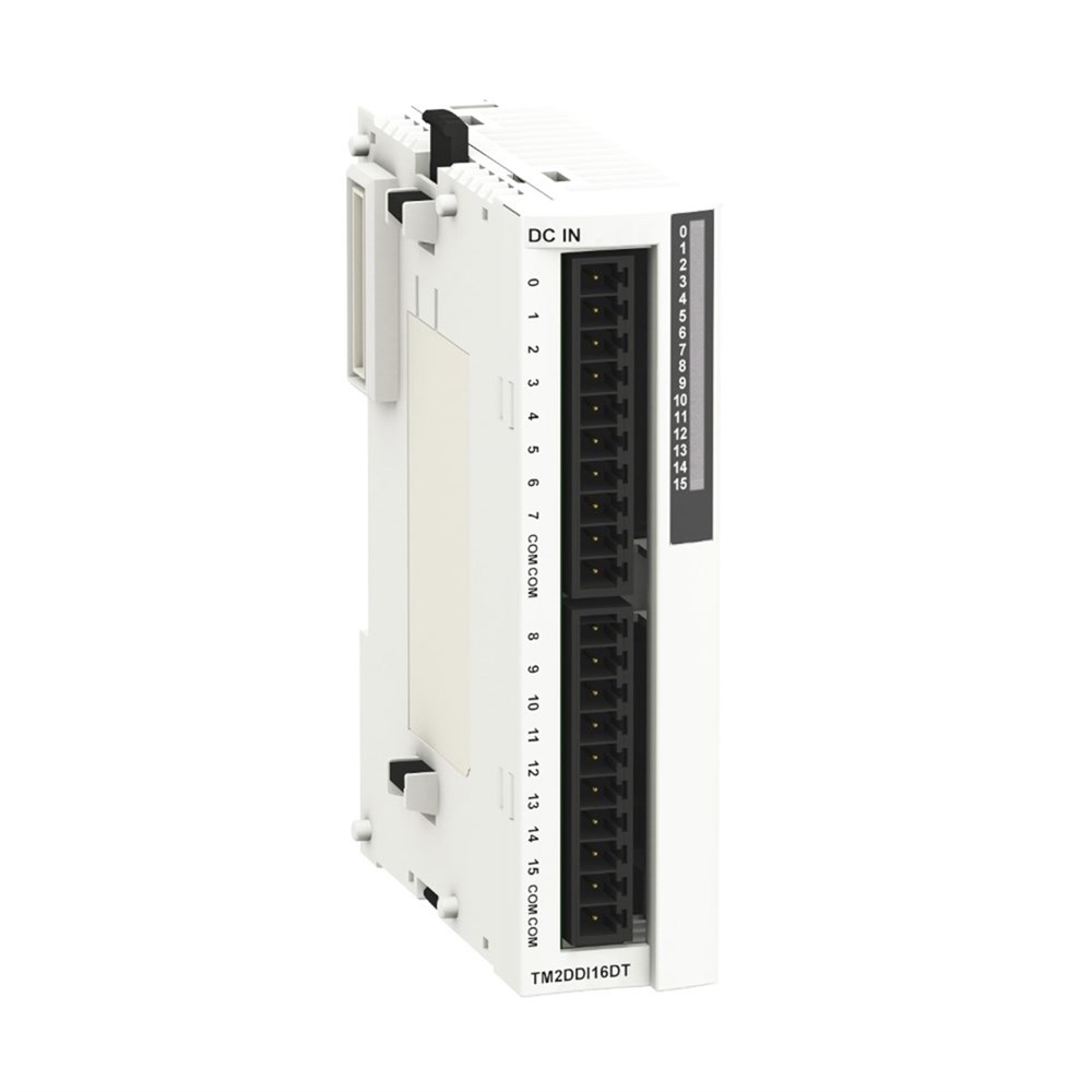 Schneider TM2DDI16DT Dijital Giriş Modülü M238 - 16 Giriş 24Vdc - 1 Çıkarılabilir Vidalı Term. Blok
