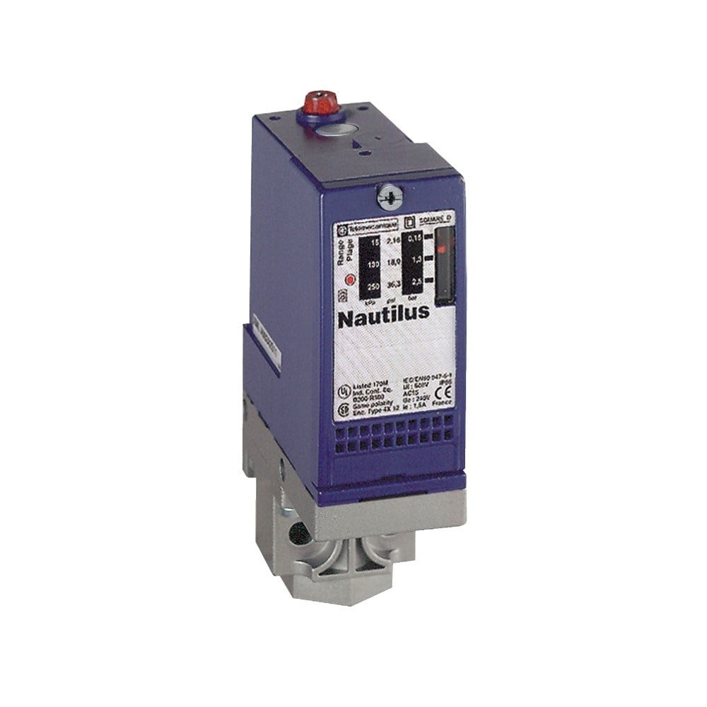 Schneider XMLA070D2S11 Basınç Anahtarı Xmla 70 Bar - Sabit Skala 1 Eşik - 1 K/A