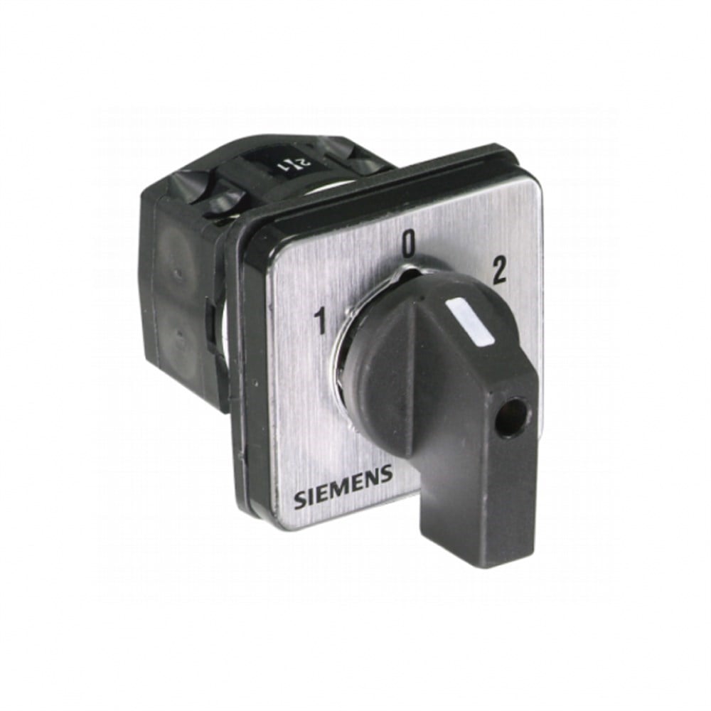 Siemens 3LF0122-4BB00 3LF0.22 Paket Şalter, Kutup Değiştirici, Monofaze, 20A