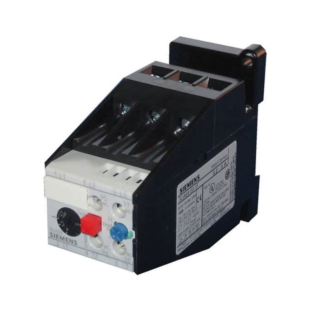 Siemens 3UA5900-2T 40-57A; Termik Röle;  Faz Korumalı; Çevre Sıcaklığına Uyumlu; El Ve Otomatik Konumlu; Ray Montaj