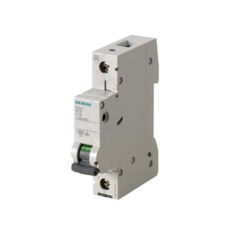 Siemens 5SL6125-6 25A; 1 Fazlı; 70 Mm; Anahtarlı Otomatik Sigorta; 6Ka; B Tipi; Çabuk Karakterli