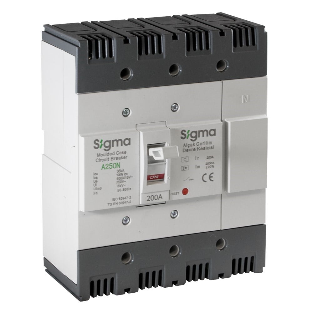 Sigma A400N 400 A 36 kA 4 Kutuplu Sabit Tip Kompakt Şalter